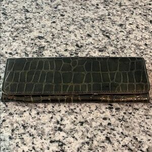 Hunter Green Clutch